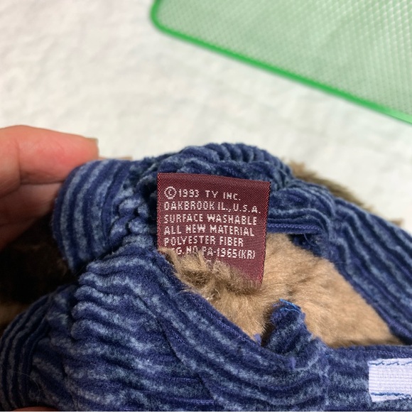 Vintage ❤️Ty Attic Treasures Collectibles Christopher🐻Teddy Bear💕🐾 - Picture 8 of 10